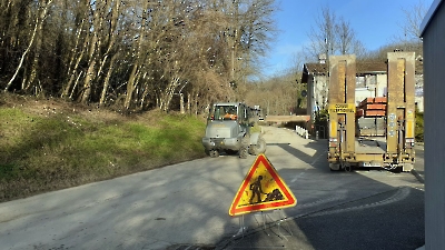 Vidange de l'étang de Rosière